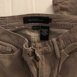 Calvin Klein corduroy jeans